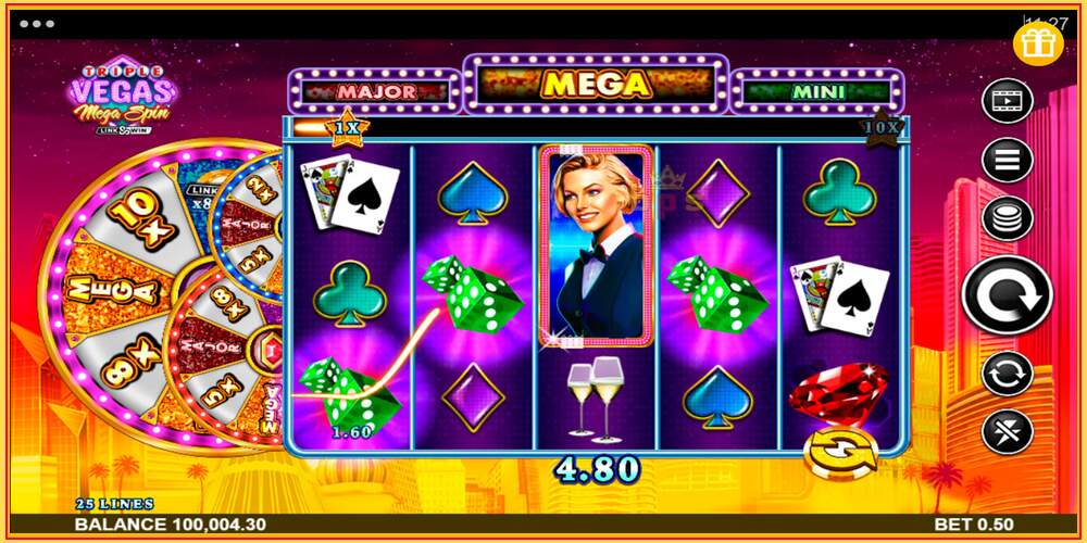 Игровой слот Triple Vegas Mega Spin