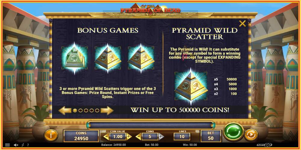 Игровой слот Cat Wilde and the Pyramids of Dead