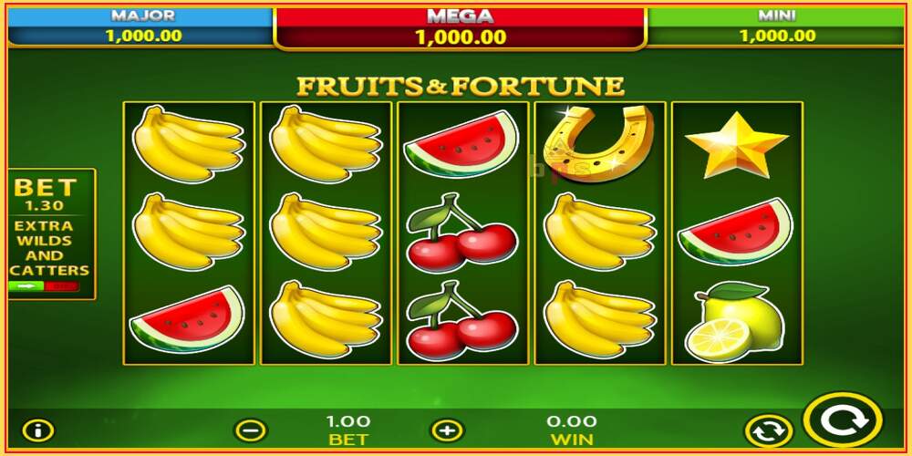 משבצת משחק Fruits & Fortune