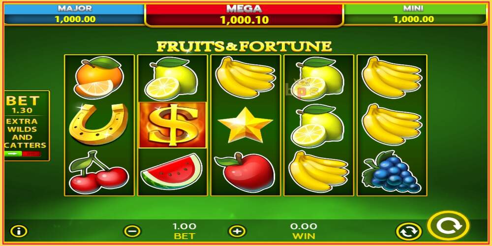 משבצת משחק Fruits & Fortune