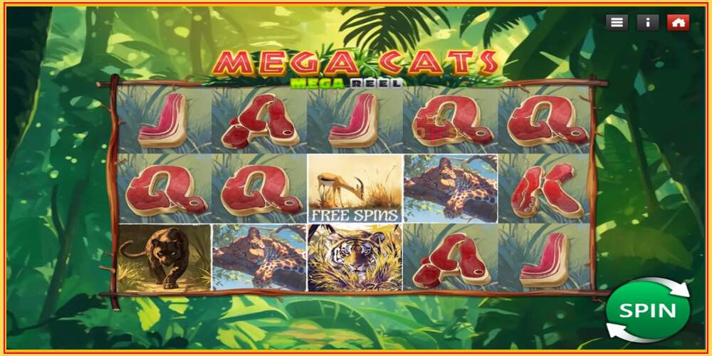 Spelslot Mega Cats Mega Reel