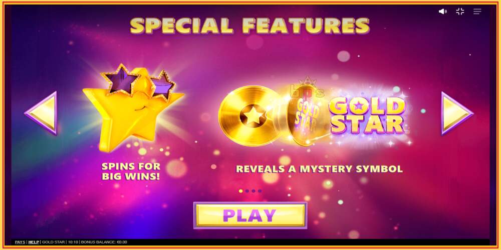 Игровой слот Gold Star