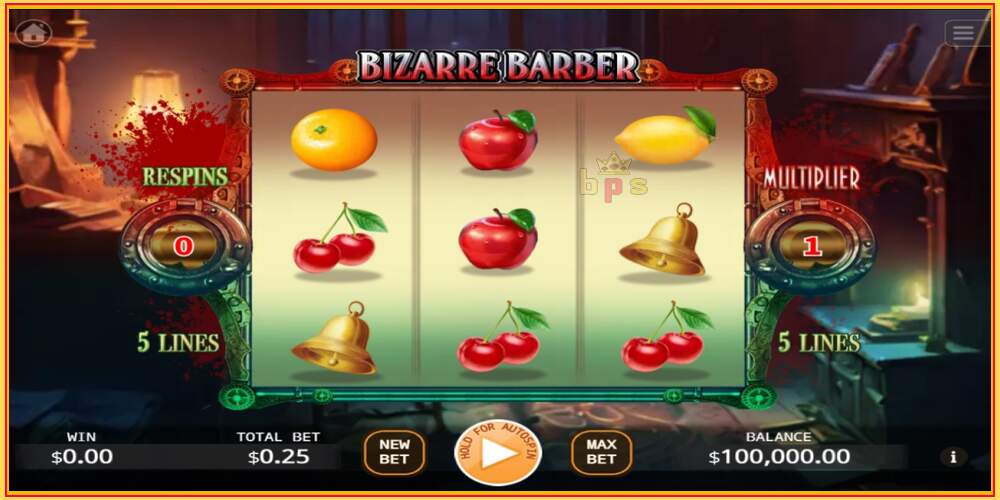 Игровой слот Bizarre Barber