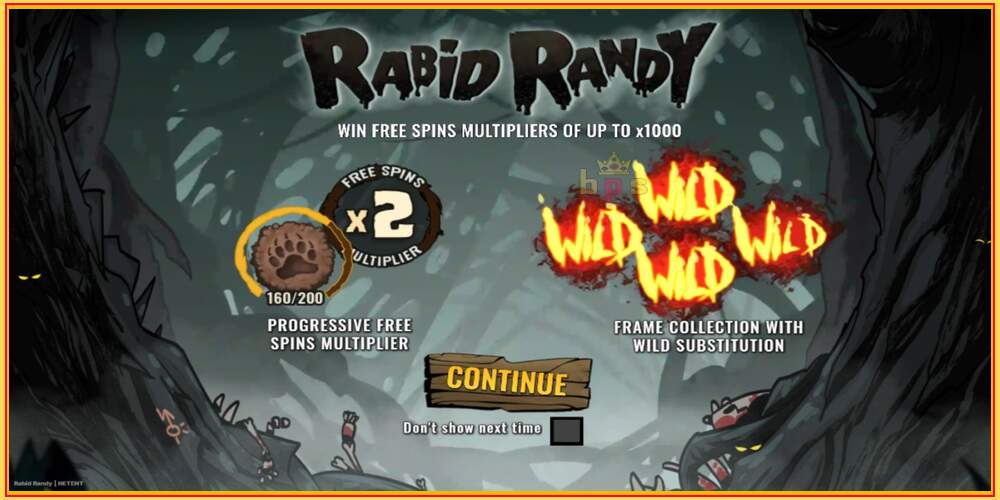 Игровой слот Rabid Randy