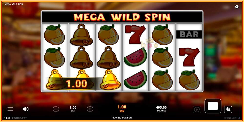 Spelslot Mega Wild Spin