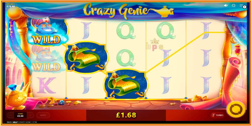 Игровой слот Crazy Genie