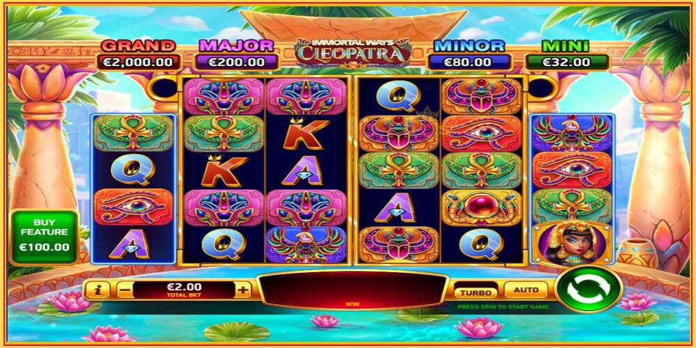 Spelslot Immortal Ways Cleopatra