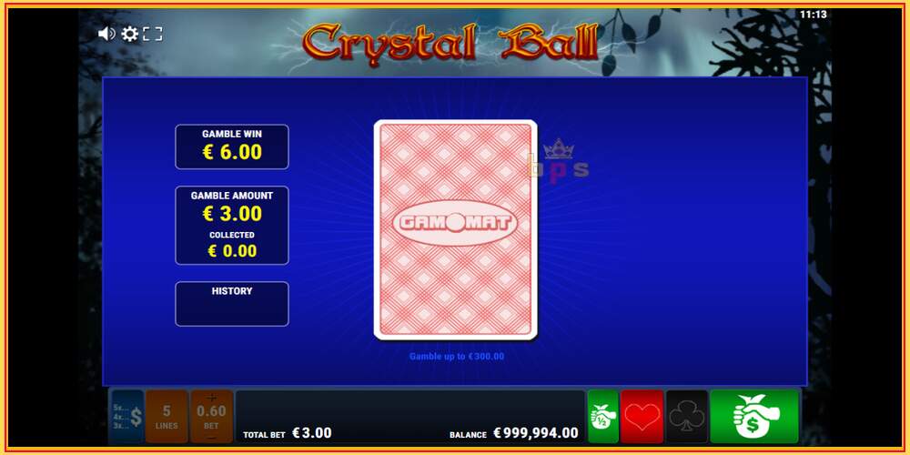 Игровой слот Crystal Ball