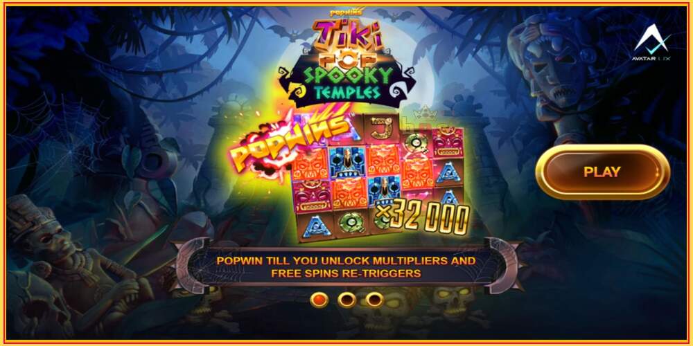 Игровой слот TikiPop Spooky Temples