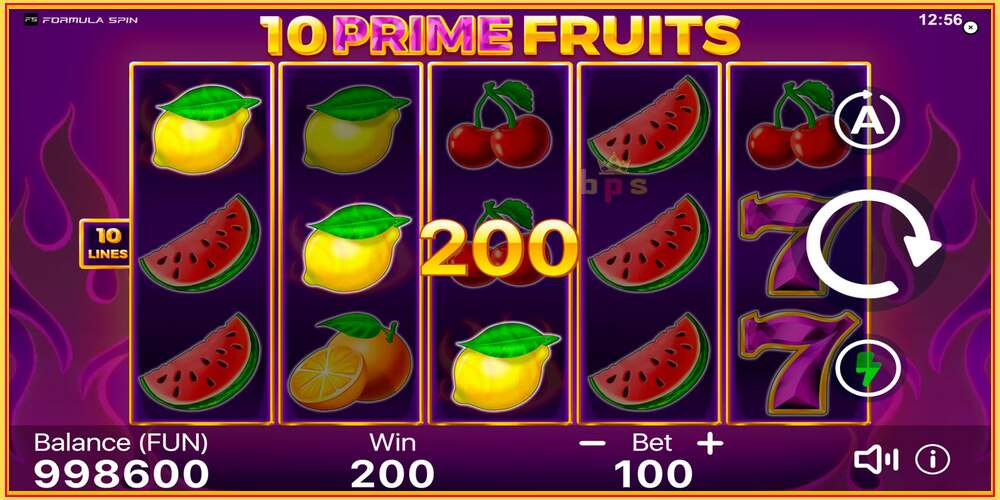 Pelipaikka 10 Prime Fruits