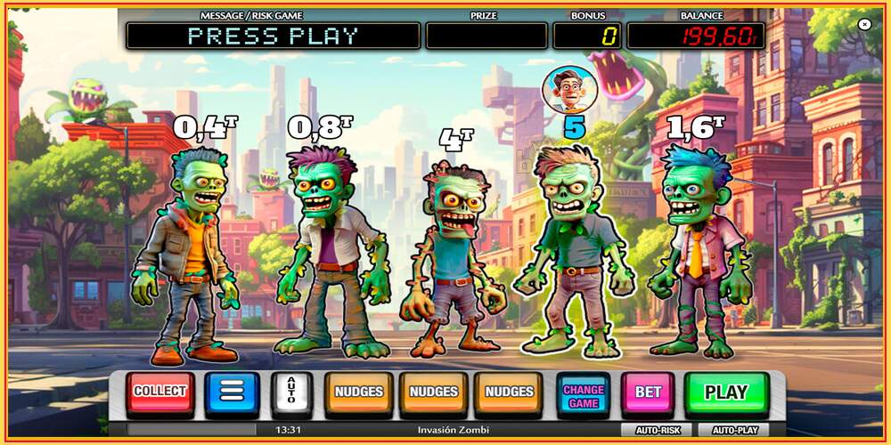 Игровой слот Invasion Zombie