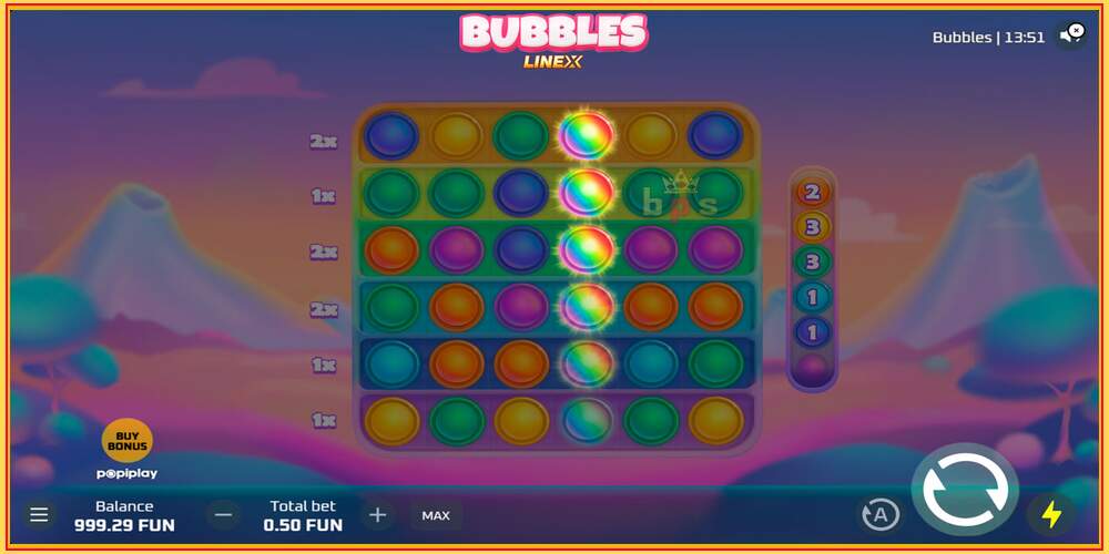 Игровой слот Bubbles