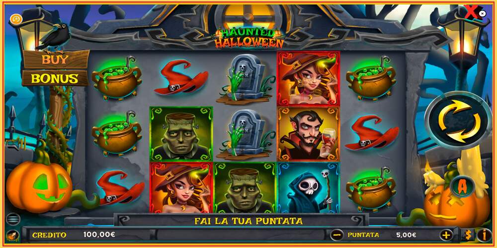 Игровой слот Hunted Halloween