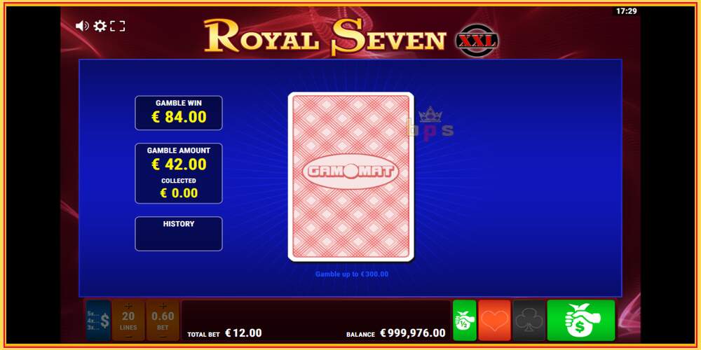 Слот за игра Royal Seven XXL