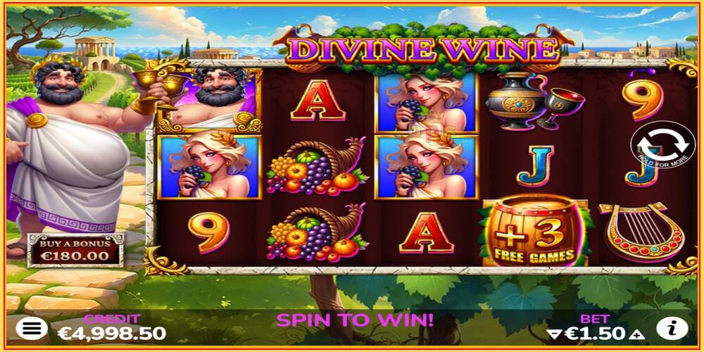 Game slot Divine Wine