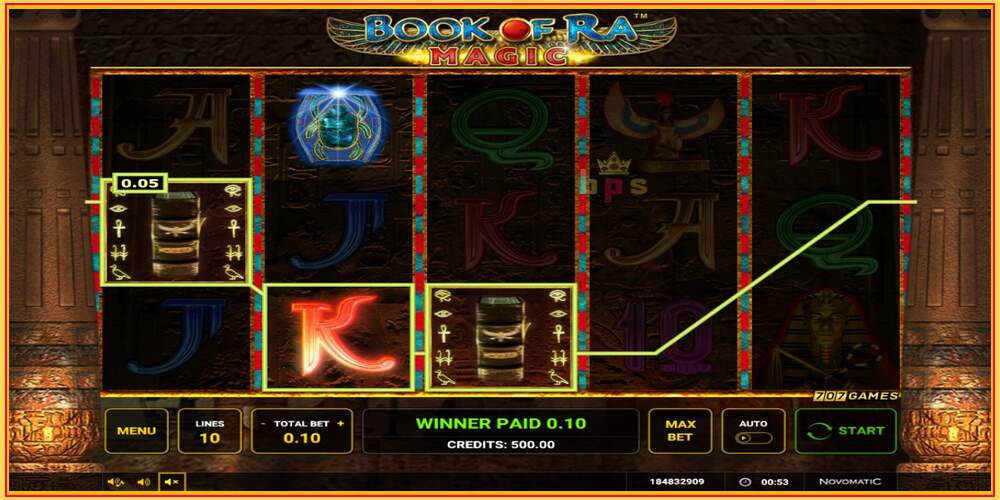 Spelslot Book of Ra Magic