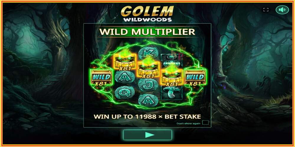 Игровой слот Golem Wildwoods