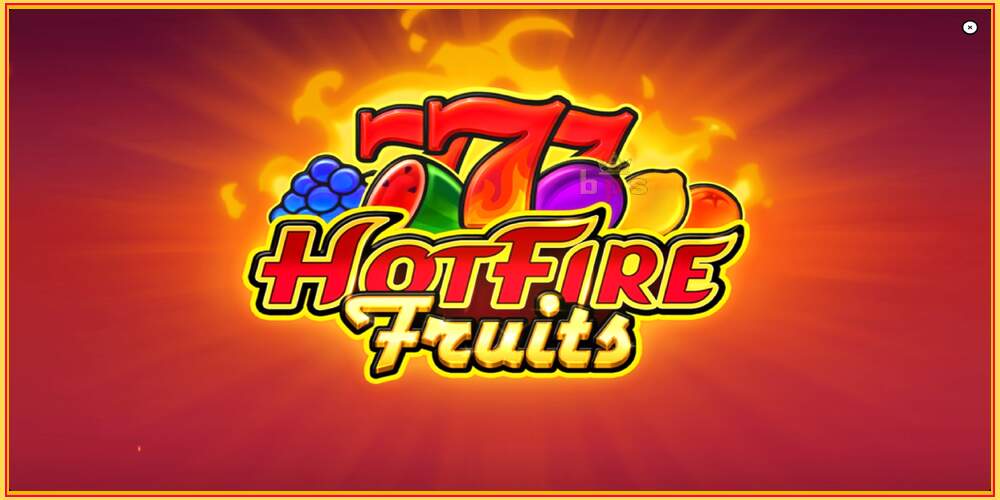 Игровой слот Hot Fire Fruits