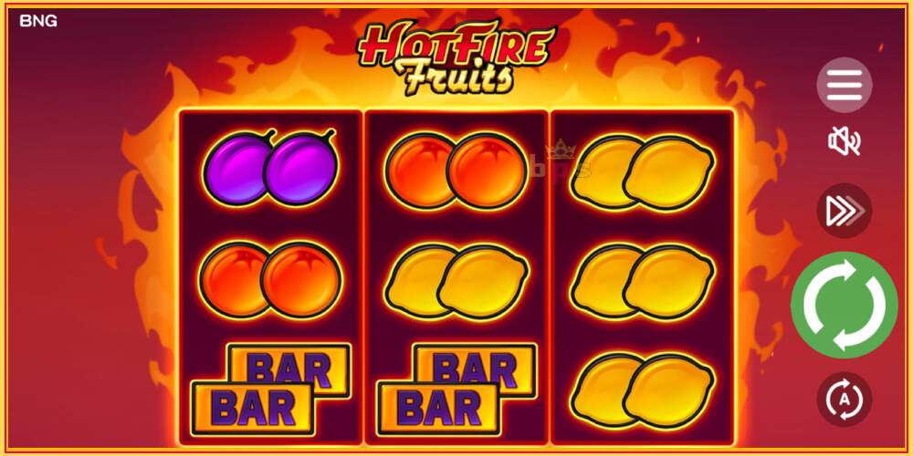 Игровой слот Hot Fire Fruits