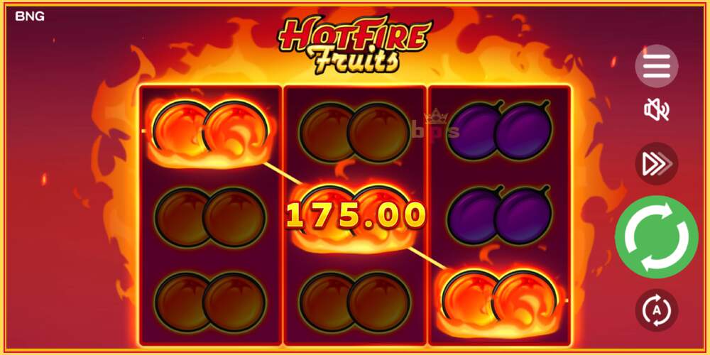 Игровой слот Hot Fire Fruits