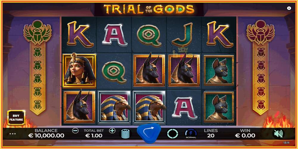 Игровой слот Trial of the Gods