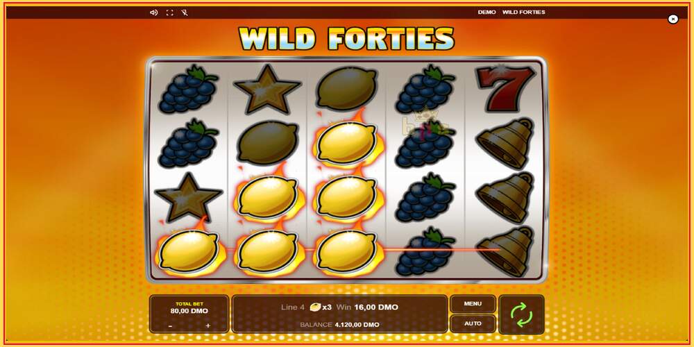 Игровой слот Wild Forties