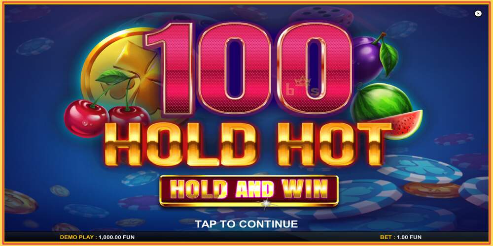 Spelslot 100 Hold Hot Hold and Win