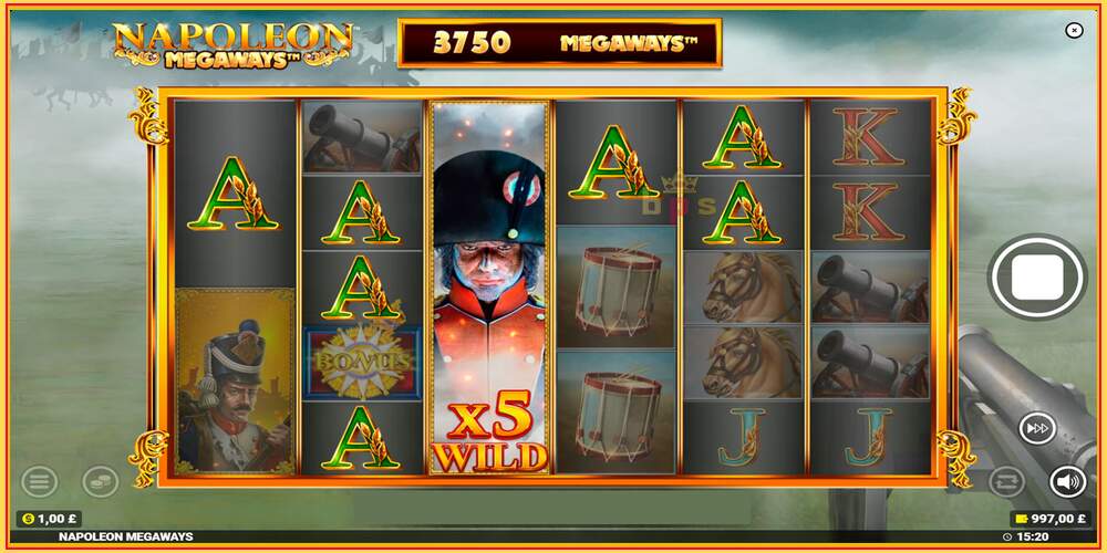 Игра слот Napoleon Megaways