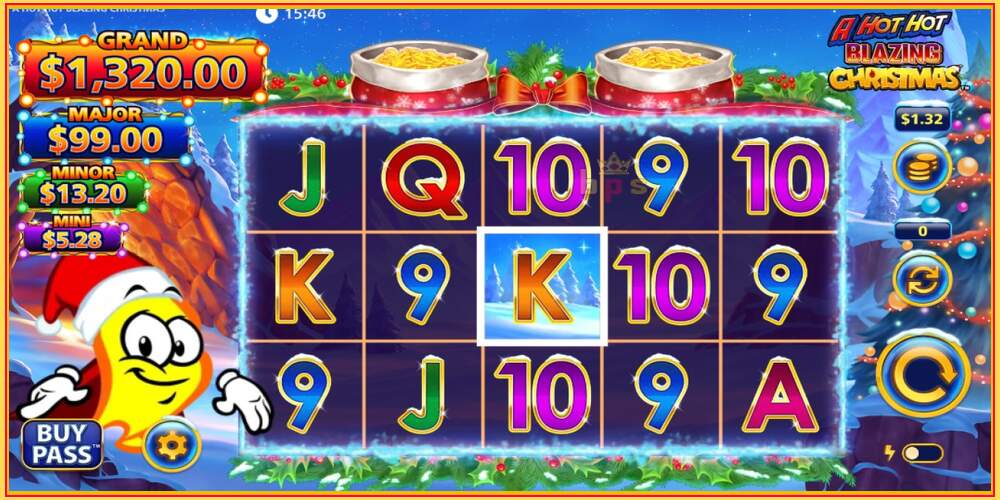 Игровой слот A Hot Hot Blazing Christmas