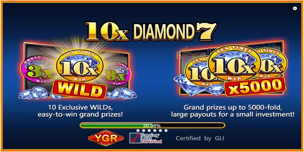 Игровой слот 10X Diamond 7