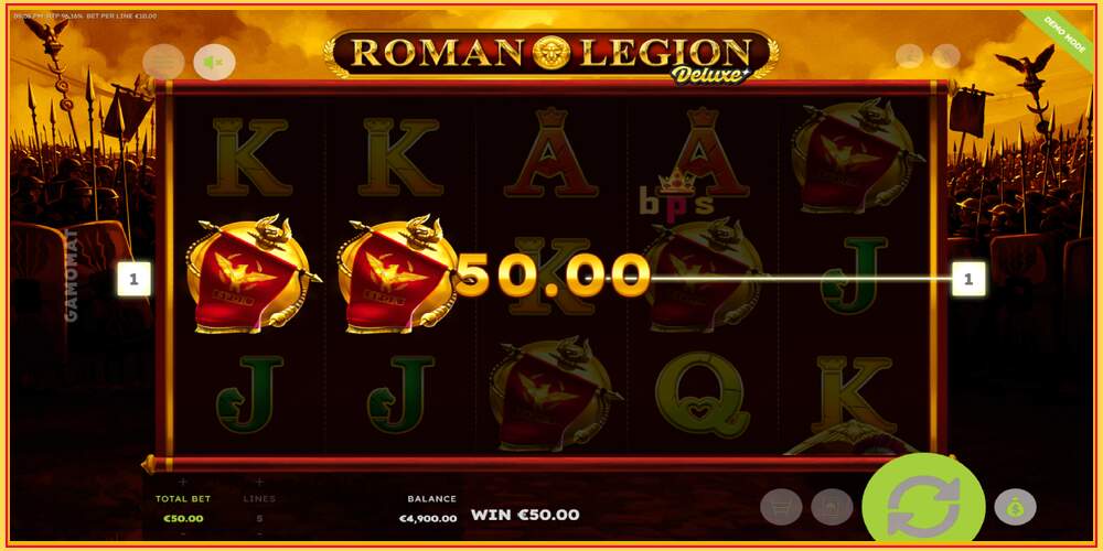 Игровой слот Roman Legion Deluxe