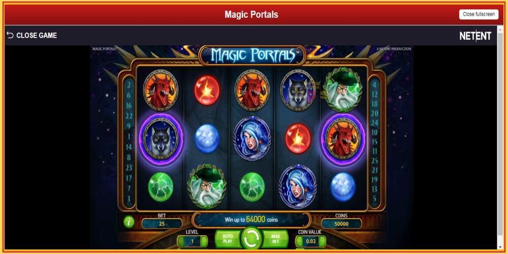 Игровой слот Magic Portals