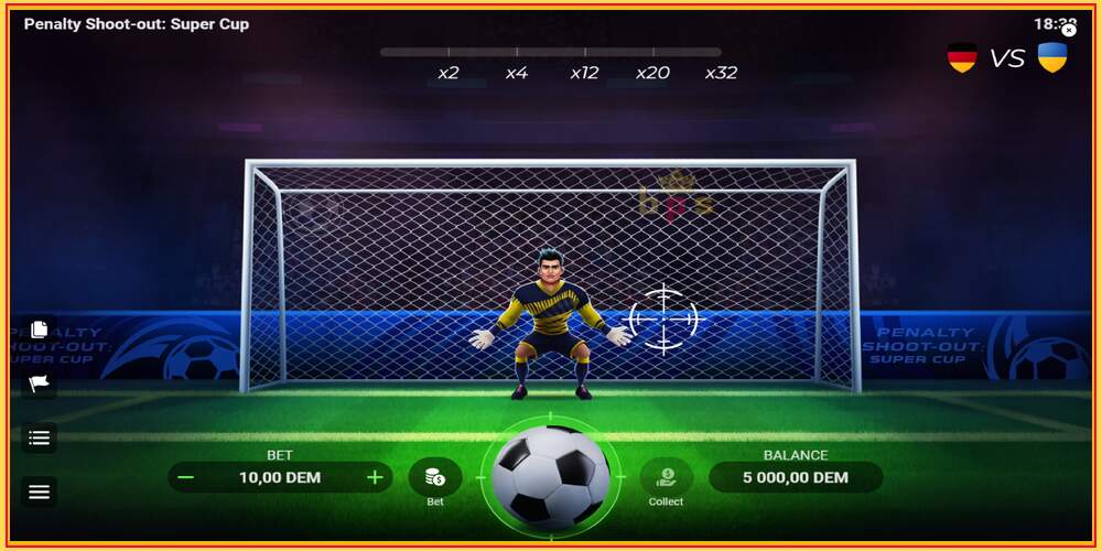 Игровой слот Penalty Shoot-Out: Super Cup