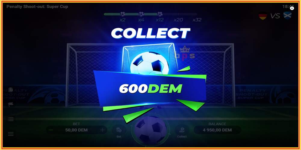 Игровой слот Penalty Shoot-Out: Super Cup