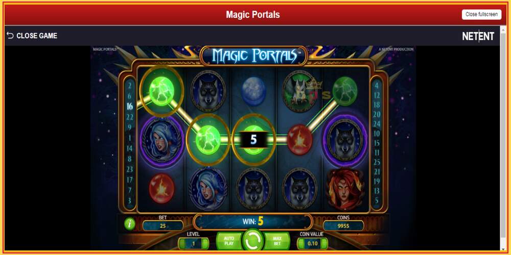 Игровой слот Magic Portals