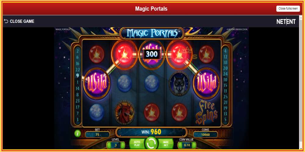 Игровой слот Magic Portals