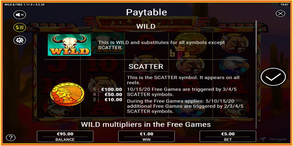 Spelslot Wild & Free