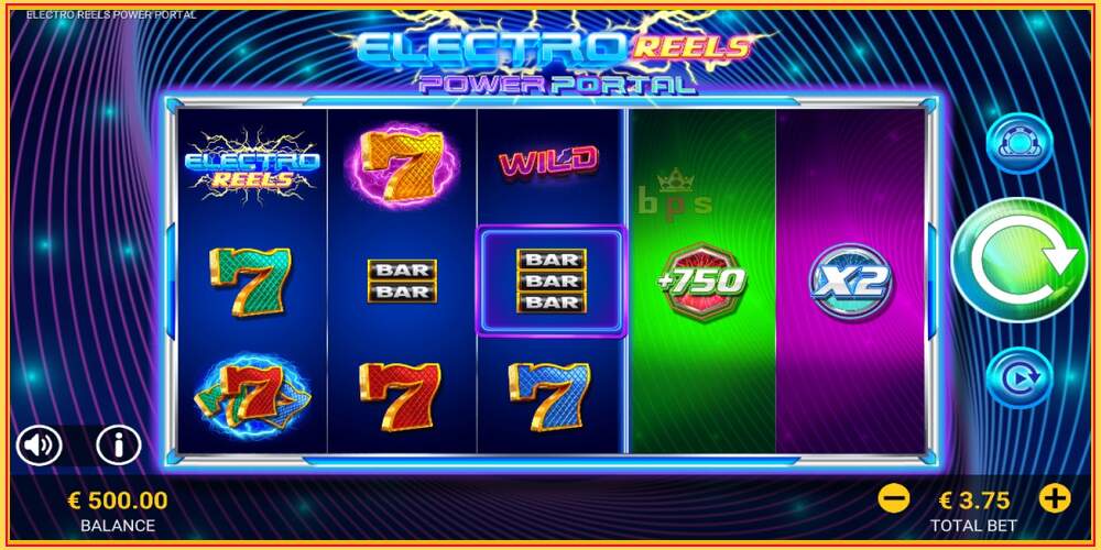 Игровой слот Electro Reels Power Portal