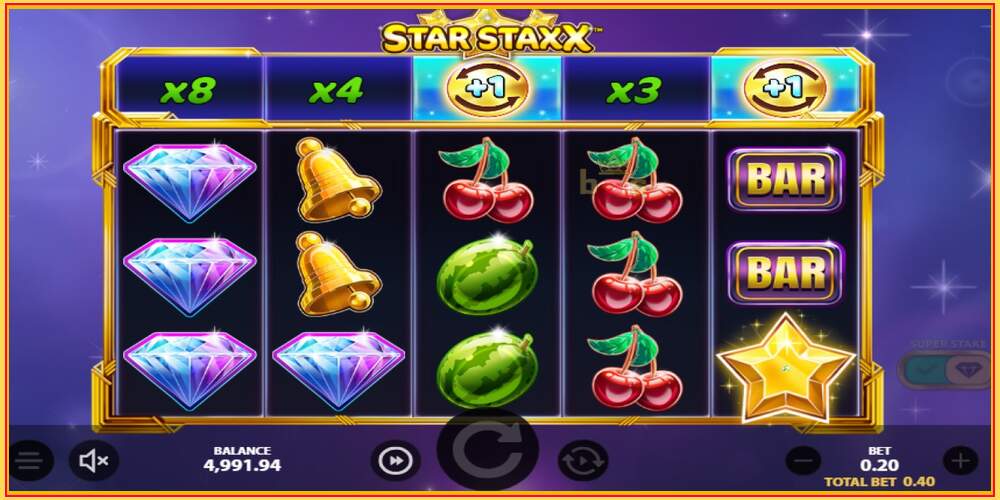 Игровой слот Star Staxx