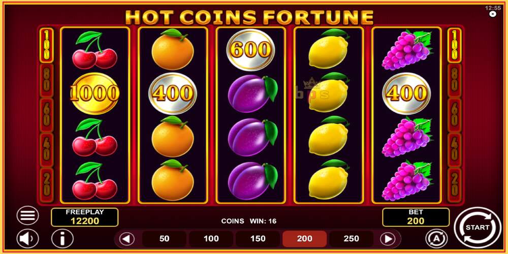 Игровой слот Hot Coins Fortune