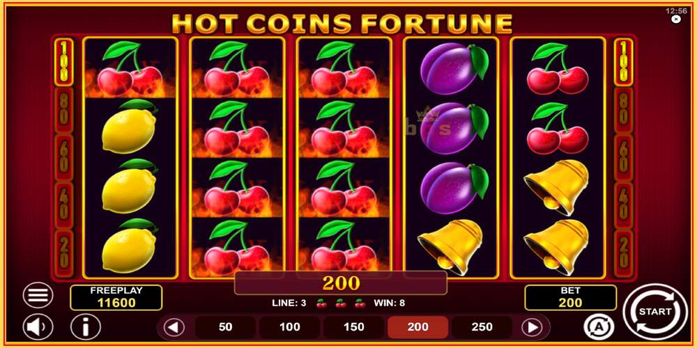 Игровой слот Hot Coins Fortune