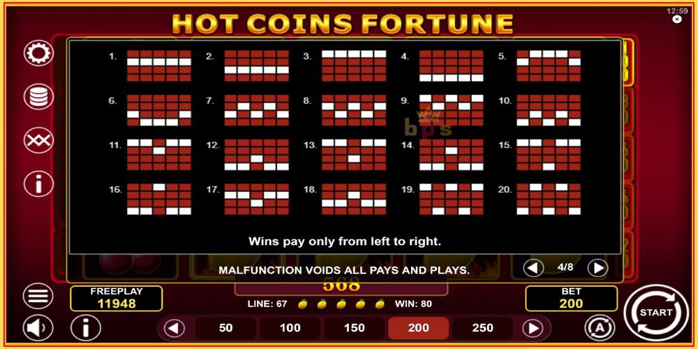 Игровой слот Hot Coins Fortune