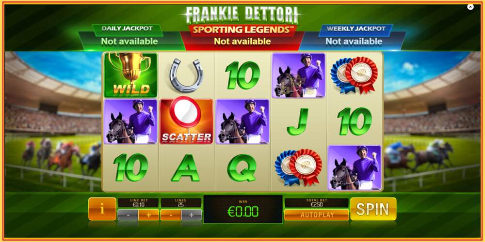 Игровой слот Frankie Dettori Sporting Legends