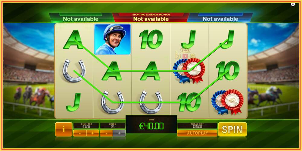 Игровой слот Frankie Dettori Sporting Legends