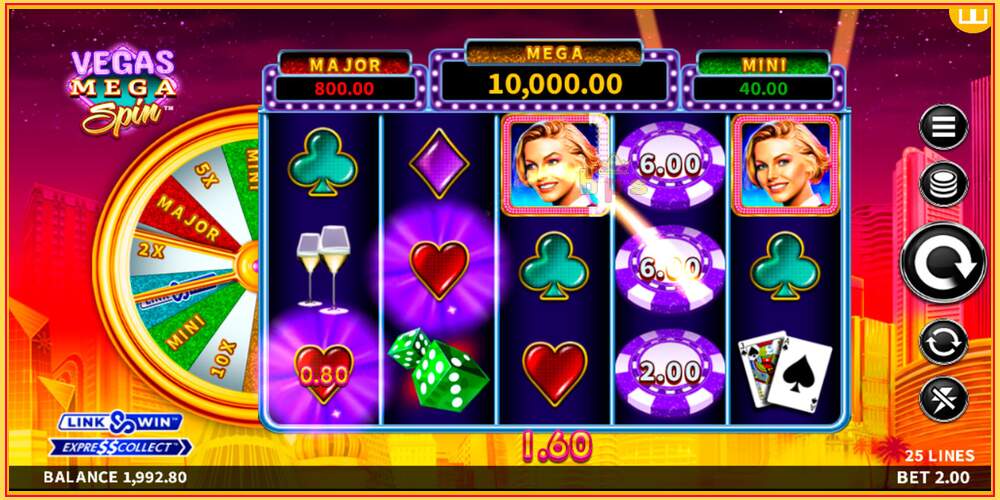 Herní slot Vegas Mega Spin