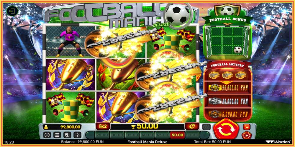 Игровой слот Football Mania Deluxe