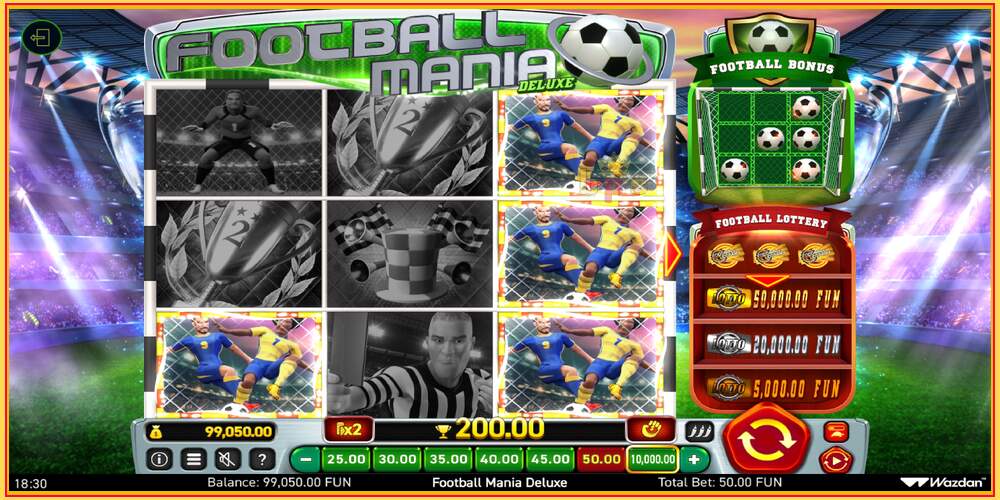 Игровой слот Football Mania Deluxe