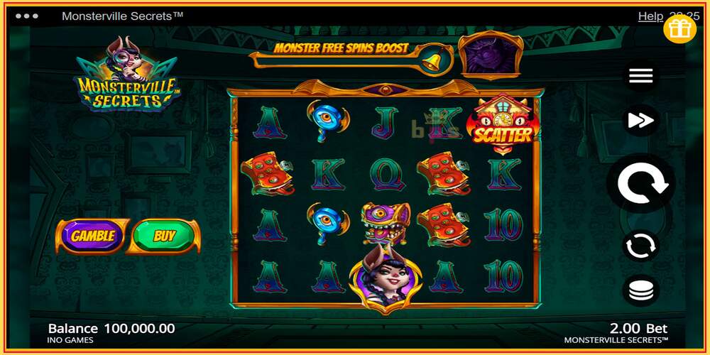 Spelslot Monsterville Secrets