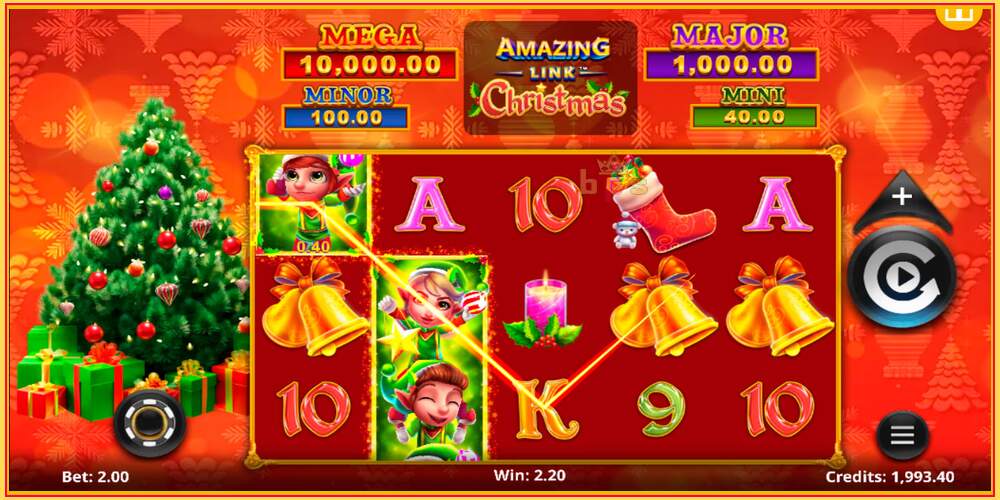 Игровой слот Amazing Link Christmas