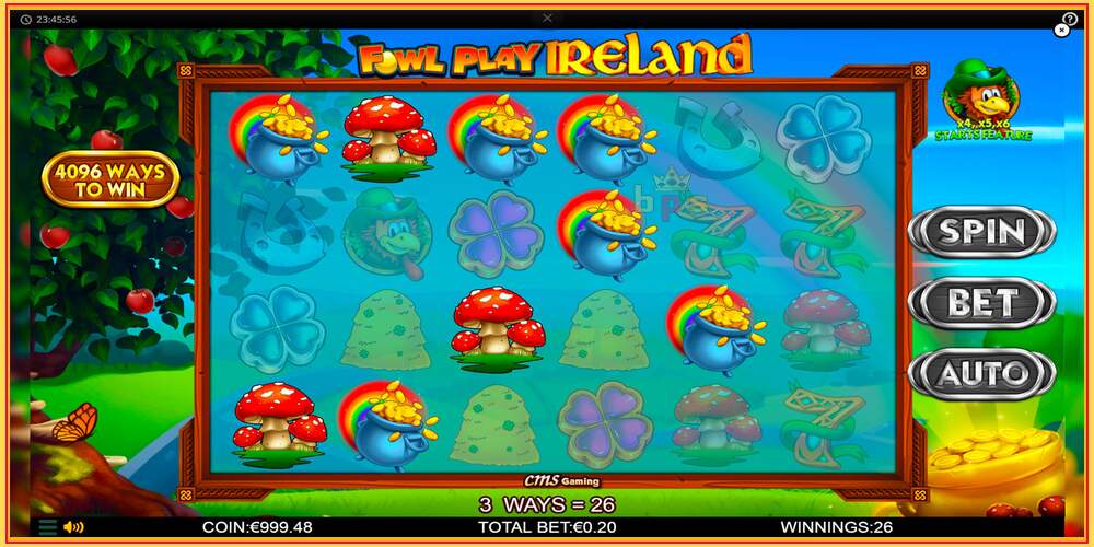 Игровой слот Fowl Play Ireland